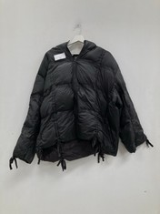 IEST FRANS QUILTED COAT SIZE S COLOUR BLACK(RRP 115€)-LOCATION 26A.