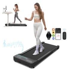 MOBVOI WALKING TREADMILL PLUS WITH UNDER DESK WALKING PAD COMPACT 2 IN 1 FOR HOME OFFICE 2,25 HP WALKING MACHINE REMOTE CONTROL SPEAKERPHONE 120 KG 1-6 KM/H.