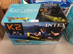 INTEX ADULT INFLATABLE KAYAK EXPLORER K2 FOR 2 PERSONS (68307).