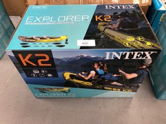 INTEX ADULT INFLATABLE KAYAK EXPLORER K2 FOR 2 PERSONS (68307).