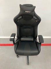 GAMING CHAIR DRIFT BLACK COLOUR (DAMAGED).