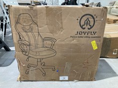 JOYFLY OFFICE CHAIR IN BLACK AND GREY.