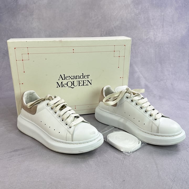 Alexander McQueen Oversized Sneakers With Box - Size 38.5 (VAT ONLY PAYABLE ON BUYERS PREMIUM)