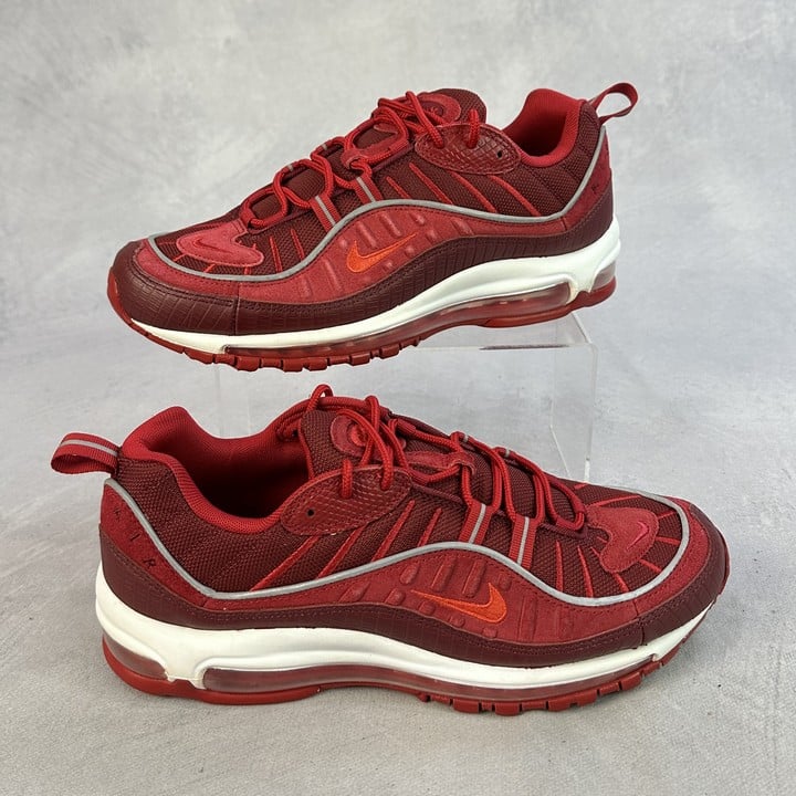 Nike Air Max 98, AO9380-600 Sneakers - Size UK 9.5 (MPSE54813159) (VAT ONLY PAYABLE ON BUYERS PREMIUM)