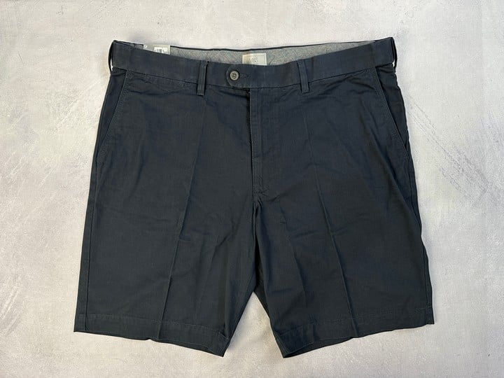 M&S Collection, Pure Cotton Active Waist Shorts With Tags - Size W40 (MPSS01920835) (VAT ONLY PAYABLE ON BUYERS PREMIUM)