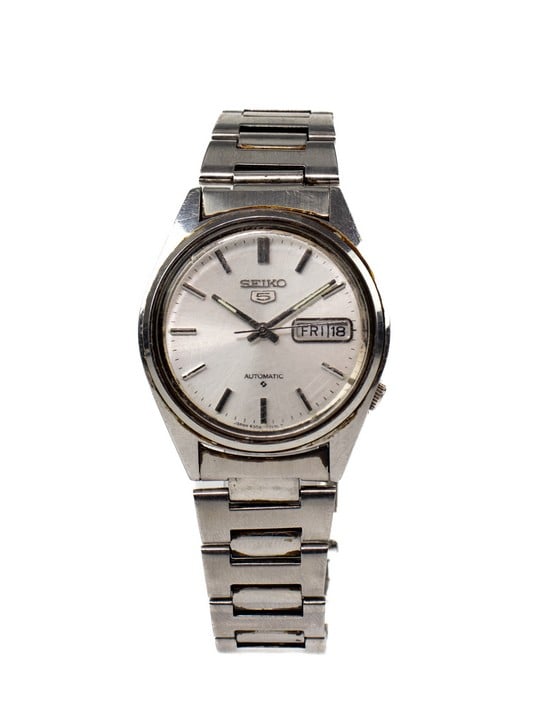 Seiko Automatic Watch, Model: 6309-7150 White Dial Stainless Steel Bracelet. Brief Condition Report: Ex Display (Currently Running) (VAT Only Payable on Buyers Premium)