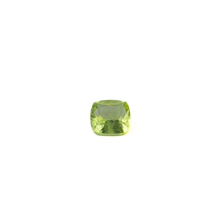 1.85ct Peridot Faceted Cushion-cut Single Gemstone, 8x7mm (VAT Only Payable on Buyers Premium)