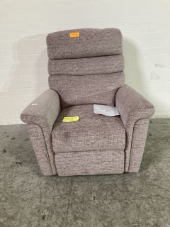 SHERBORNE COMFI SIT STANDARD RECLINER MANUAL IN ADRIATIC OATMEAL (CHENILLE) RRP £1,635