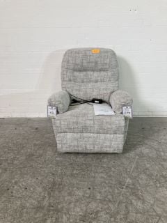 SHERBORNE KESWICK ROYALE POWER RECLINER CHAIR IN CREAM/GREY RRP 1,849