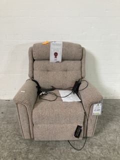 SHERBORNE ROMA PETITE 2 MOTOR ELECTRIC LIFT RECLINER IN MULTI COLOUR RRP £2,699