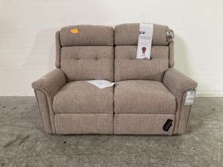 SHERBORNE ROMA SMALL FIXED 2 SEATER IN MULTI COLOUR FABRIC RRP £1,999