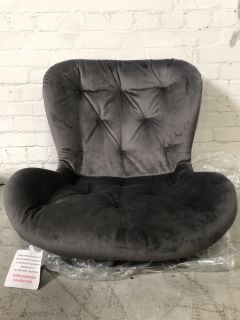 BATILDA A1 RESTING CHAIR VIC FABRIC DARK GREY