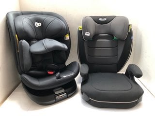 GRACO LOGICO L I-SIZE R129 HIGH BACK BOOSTER CAR SEAT TO ALSO INCLUDE KINDERKRAFT I-360 I-SIZE GROUP 1/2 CAR SEAT: LOCATION - A9