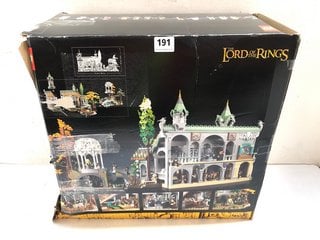 LEGO THE LORD OF THE RINGS RIVENDELL - MODEL 10316 - RRP £429.99: LOCATION - A10