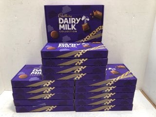 15 X BOXES OF CADBURYS DAIRY MILK SELECTION BOXES - BBE 7/9/24: LOCATION - A12