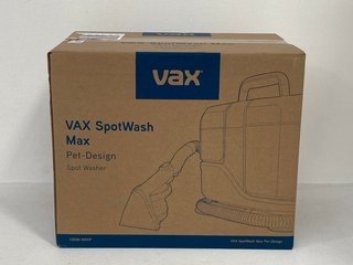 VAX CDSW-MSXP SPOTWASH MAX PET DESIGN SPOT WASHER - RRP £200.00: LOCATION - MAIN BOOTH