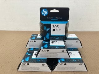 10 X HP DESKJET 305 INK CARTRIDGES IN BLACK: LOCATION - C10