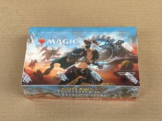 MAGIC THE GATHERING WIZARDS OF THE COAST OUTLAWS OF THUNDER JUNCTION PLAY BOOSTER BOX - RRP £165.00: LOCATION - D15