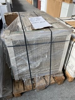 (COLLECTION ONLY) PALLET OF RAK CERAMIC PORCELAIN WALL/FLOOR TILES EXTERIOR/INTERIOR IN BROWN MATT 750 X 750MM APPROX 28M SQ RRP £1650: LOCATION - D2