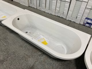 1700 X 720MM NTH SINGLE ENDED SPACE SAVER BATH RRP £450: LOCATION - D3