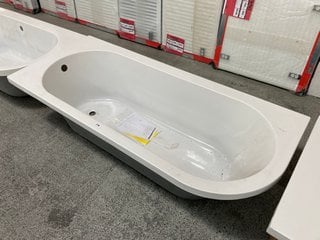 1700 X 720MM NTH SINGLE ENDED SPACE SAVER BATH RRP £450: LOCATION - D3