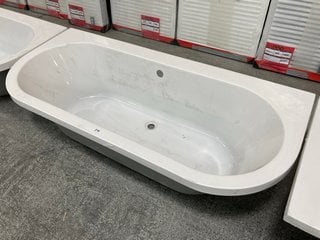 1700 X 750MM NTH DOUBLE ENDED SPACE SAVER BATH RRP £450: LOCATION - D4