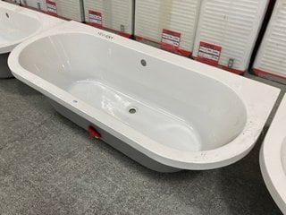 1700 X 750MM NTH DOUBLE ENDED SPACE SAVER BATH RRP £450: LOCATION - D4