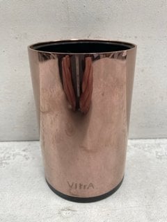 VITRA ORIGIN TOOTHBRUSH HOLDER IN COPPER - RRP £109: LOCATION - R2