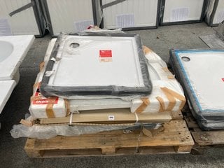 (COLLECTION ONLY) QTY OF ASSORTED SHOWER TRAY APPROX RRP £1800: LOCATION - D7