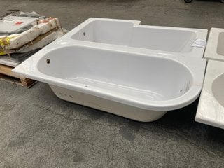 1700 X 720MM NTH SINGLE ENDED BATH RRP £375: LOCATION - D8