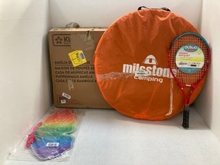 4 X CHILDRENS ITEMS TO INCLUDE ACTIVO TENNIS RACQUET: LOCATION - WH5