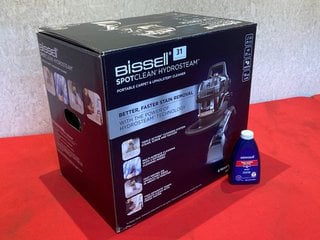 BISSELL SPOT-CLEAN HYDRO-STEAM PORTABLE CARPET & UPHOLSTERY CLEANER - MODEL 3689E - RRP £299: LOCATION - BOOTH