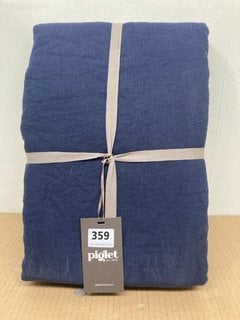 PIGLET ATLANTIC LINEN DUVET COVER - SIZE: KING: LOCATION - H 4