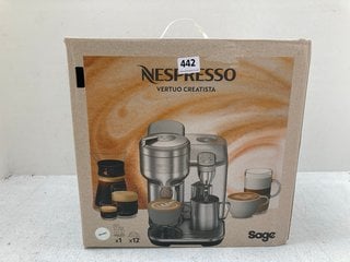 NESPRESSO VERTUO CREATISTA AUTOMATIC POD COFFEE MACHINE - MODEL ‎700066368 - RRP £649: LOCATION - G1