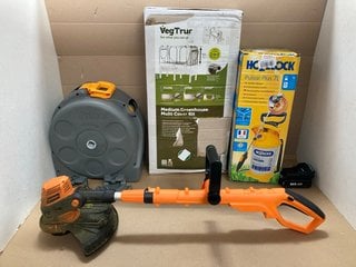 4 X OUTDOOR ITEMS TO INCLUDE HOZELOCK PULSAR PLUS 7L GARDEN SPRAYER: LOCATION - WH1