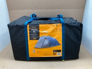 4 PERSON AIR TENT WITH OVERSIZED CARRY BAG FOR EASY STORAGE: LOCATION - F13