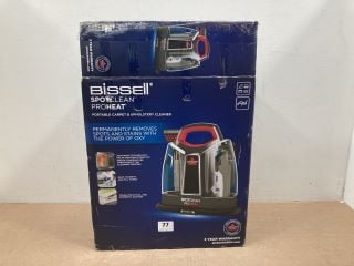 BISSELL SPOT-CLEAN PRO HEAT PORTABLE CARPET AND UPHOLSTERY CLEANER: LOCATION - WH3