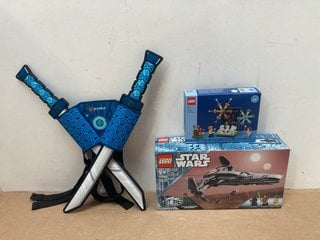 3 X CHILDRENS TOYS TO INCLUDE LEGO STAR WARS DARTH MAUL'S SITH INFILTRATOR 9+: LOCATION - F8