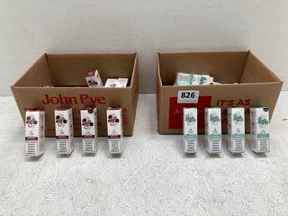 QTY OF JUCCE ICE E-LIQUIDS IN SPEARMINT AND RED CHERRY FLAVOUR (PLEASE NOTE: 18+YEARS ONLY. ID MAY BE REQUIRED): LOCATION - F5