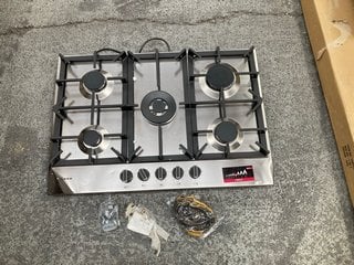 NEFF 75CM FIVE BURNER GAS HOB: MODEL T27DS59N0 - RRP £391: LOCATION - BR12