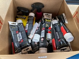 (COLLECTION ONLY) QTY OF ASSORTED ITEMS TO INCLUDE CAR GODS PONTUS SOFT TOP WATER SEAL: LOCATION - BR14