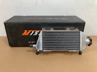 MISHIMOTO 05-11 YAMAHA YZ 125 STROKE BRACED ALUMINIUM DIRT BIKE RADIATOR PART NO: MMDB-YZ125-05RX: LOCATION - A2