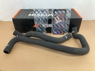 2 X MISHIMOTO 2014+ CHEVY CORVETTE STINGRAY/ 206 SILICONE HOSE KITS IN MATT BLACK PART NO: MMHOSE-VET-14MBK: LOCATION - A2