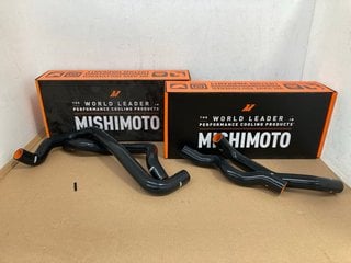 MISHIMOTO 2014+ CHEVY CORVETTE STINGRAY/206 SILICONE HOSE KIT IN BLACK PART NO: MMHOSE-VET-14BK TO INCLUDE MISHIMOTO 2009-2020 NISSAN 370Z SILICONE RADIATOR HOSE KIT IN BLACK PART NO: MMHOSE-370Z-09B