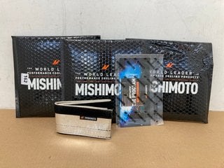 4 X MISHIMOTO HEAT SHIELDING SLEEVE 0.6" X 26" IN SILVER PART NO: MMHP-HSS-1236SL: LOCATION - A2