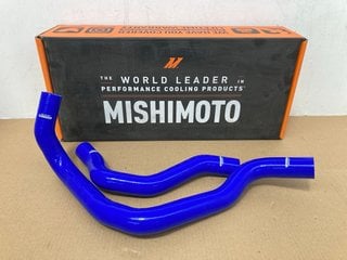 2 X MISHIMOTO HONDA CIVIC W/B16 ENGINE SILICONE RADIATOR HOSE KITS 1988-1991 IN BLUE PART NO: MMHOSE-CIV-88B16BL: LOCATION - A2