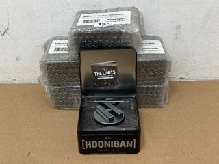 6 X MISHIMOTO MITSUBISHI OIL FILLER CAPS HOONIGAN SILVER PART NO: MMOFC-MITS-HOONSL: LOCATION - A2