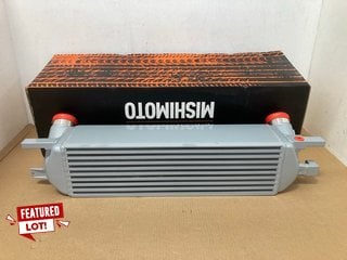 MISHIMOTO FORD MUSTANG ECOBOOST INTERCOOLER 2015+ IN SILVER RRP: £528 PART NO: MMINT-MUS4-15SL: LOCATION - A2