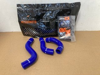 2 X MISHIMOTO MAZDA MX-5 SILICONE HOSE KITS 90-93 IN BLUE PART NO: MMHOSE-MIA-90BL: LOCATION - A2