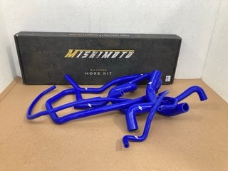 2 X MISHIMOTO 02-04 FORD FOCUS SVT SILICONE HOSE KITS IN BLUE PART NO: MMHOSE-SVT-02BL: LOCATION - A3